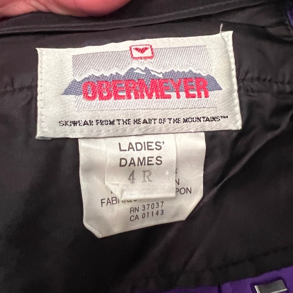 Vintage Obermeyer fitted ski pants with stirrups - Picture 5 of 5